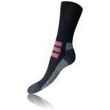 Bellinda OUTDOOR SOCKS - Socks for hiking and work shoes - black - dark red Cijene