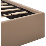  Hidraulični okvir za krevet od umjetne kože boja kave 100x200 cm | shoptok.hr