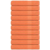 Furnova Brisače 10 kos oranžna 100x200 cm 360 g/m² 100% bombaž, (21916633) Cene