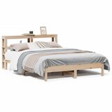 Maison Chic Posteljni okvir - Dvoposteljna postelja - Zakonska postelja brez vzmetnice 160x200 cm trdna borovina-J3229, (21762909) | Shoptok.si