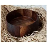 činija za voće fi 250 x 100 mm ( 6065 ) orah