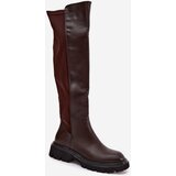 Boto Slip-on women's boots made of eco leather chocolate Sylvina | shoptok.hr