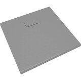 vidaXL Kad za tuš SMC siva 80x80 cm | Shoptok.si