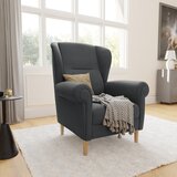 Ropez Tamno siva wing fotelja Swan – | shoptok.hr