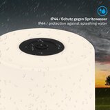 BRILONER LED prigušiva punjiva dodirna vanjska stona lampa LED/2W/5V 2700K IP44 crna | Eponuda.com