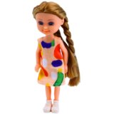 Mini lutka s dugom kosom u haljini 15cm - lutku biramo nasumično | Shoptok.si