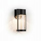  LED solarna zidna lampa LED/3,7V 300 mAh IP44 crna | Eponuda.com