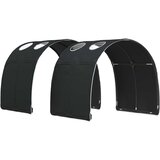  Tunis za krevet 2 pcs Crna 211 x 67.5 x 2 cm Poliester | shoptok.hr