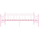 vidaXL Okvir za dnevni ležaj ružičasti metalni 90 x 200 cm | shoptok.hr