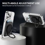 INF Magnetno držalo za kartice s 360° vrtljivim stojalom Black, (5000076230) | Shoptok.si