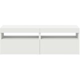 TV ormarići s LED svjetlima 2 kom bijeli 60 x 35 x 40 cm | Eponuda.com