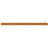 vidaXL Vrtna visoka greda 770x50x36 cm corten jeklo | Shoptok.si