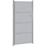  Vrtna vrata 85 x 174 cm Nehrđajući čelik Može se zaključati | shoptok.hr