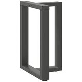  Noge za blagovaonski stol T-oblika 2 kom antracit 50x35x(72-73) cm čelik | shoptok.hr