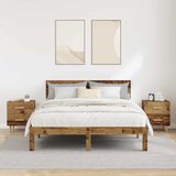 Ormarić za krevet s ladicama 2 pcs Staro drvo 40 x 35 x 47.5cm | shoptok.hr