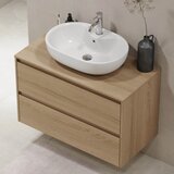  Kupaonski ormarić TRONDHEIM za umivaonik 90 cm, hrast | Eponuda.com