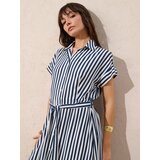 Sinsay Prugasta midi haljina | shoptok.hr