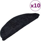  Otirači za stepenice 10 kom 56 x 17 x 3 cm crni | shoptok.hr