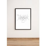 Wallity LM3550SCT-010 multicolor decorative framed mdf painting | ePonuda.com