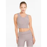 Puma Light Purple Women's Sports Cropped Tank Top Studio Yogini - Women