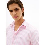 Tommy Hilfiger Srajca 'FLEX' roza / bela | Shoptok.si