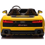  Licencirani auto na akumulator Audi Spyder R8 LIFT STRONG - dvosjed - žuti | shoptok.hr