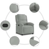  Naslonjač za noge svijetlo sivi baršun | shoptok.hr