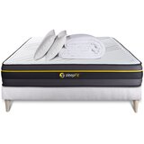 SLEEPFIT Kompletni paket za posteljo - Vzmetnica 140x190 cm + Vzmetni okvir z letvami (komplet) + 2 vzglavnika + Prevleka - Active, (21613493) Cene