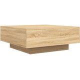  Klubska mizica sonoma hrast 80x80x31 cm iverna plošča, (21008281) | Shoptok.si