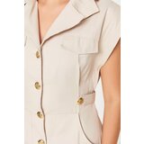 Trendyol Ecru Button Detailed Shirt Dress | Shoptok.si