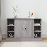  Komoda siva sonoma 100x35,5x60 cm inženirski les Cene