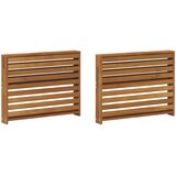  Naslon 2 kom. Prirodna 78,5 x 10 x 61 cm Čvrsto drvo akacije | shoptok.hr