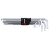 Wiha 01418 Set imbusa sa šestougaonim okruglim krajem, hromirani, 10 delova ( W 01418 ) | ePonuda.com