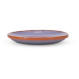 ONA Oranžen/vijoličen desertni krožnik iz kamenine ø 18 cm Duo – | Shoptok.si