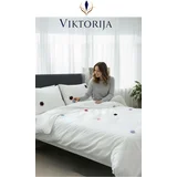 Ranforce posteljina za bračni krevet 200x220cm - Cvet
