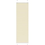  Plisirana zavjesa krem boje 65x200 cm Širina tkanine 64,4 cm Poliester | shoptok.hr