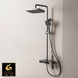 Kranig Kraanwerk ekskluzivna pipa za prho | nadometna tuš garnitura zaslon na dotik| prelomno oblikovanje | elianne | gunmetal grey, (21732309) Cene