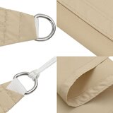 vidaXL Senčno jadro oksford blago pravokotno 2,5x5 m bež | Shoptok.si