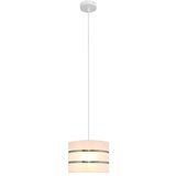 Viseći luster HELEN na sajli, 1xE27/15W/230V, prečnik 20 cm, bela | Eponuda.com