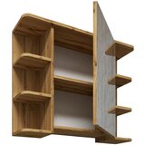 MID.YOU Omara Z Ogledalom Nilosi, Bela, Barva Hrasta | Shoptok.si
