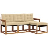  Set vanjskih sofa 4 kom. Prirodna i bež | shoptok.hr