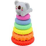  Senzorna piramida s edukativnim tornjem s koalom, šarena, 7 komada. | shoptok.hr