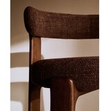 Kave Home Smeđa/u tamnoj prirodnoj boji barska stolica od čvrste jeseni (visine sjedala 65 cm) Granite – | shoptok.hr