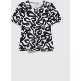 Marisse Women's Blouse L-Ts-4342 Black_White | shoptok.hr