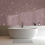  Foto tapeta - Night Sky - Artistic Constellations and Stars in Pastel Shades 200x140 Vodootporna | shoptok.hr