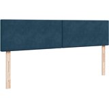  Otomanski okvir kreveta s madracima plavi 180x200cm baršunasti | shoptok.hr