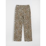 Sinsay Wide leg traperice s leopard printom | shoptok.hr