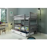BMS Group Pograd Carino s predalom - 80x190 cm - grafit/bela | Shoptok.si