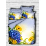 set posteljine 147, 160x220cm, plavo-žuta