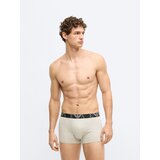 Emporio Armani Boksarice progasto bež / črna / bela | Shoptok.si
